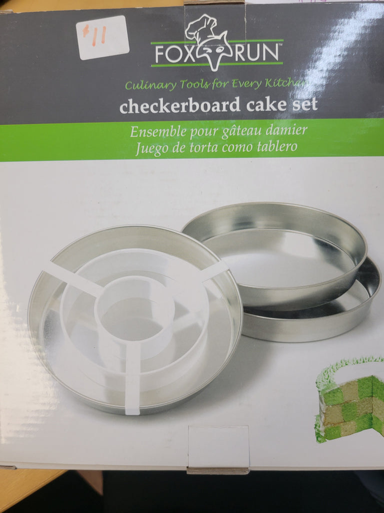 Checkerboard Cake Set