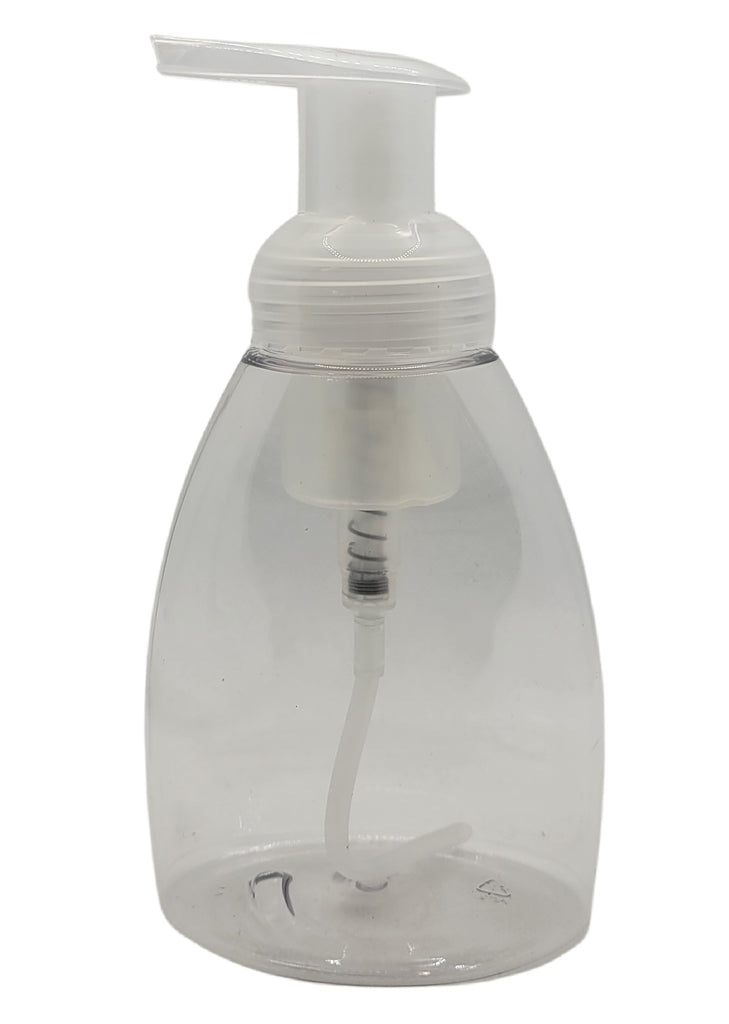 Foamer Bottle (Clear) w/Natural Pump 250ml 
