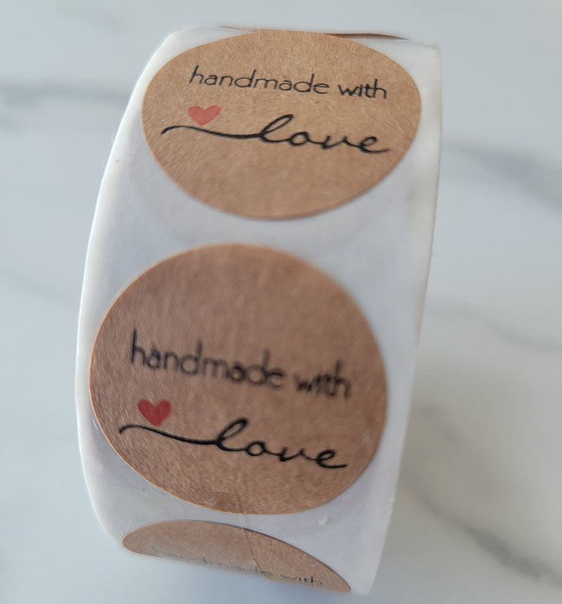 Labels,  Vintage "Handmade with Love"
