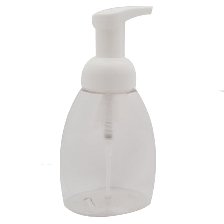 Foamer Bottle (Clear) w/Pump (White) 250ml