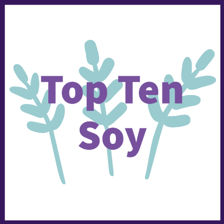Top Ten Soy Fragrances (10x1oz) Canwax
