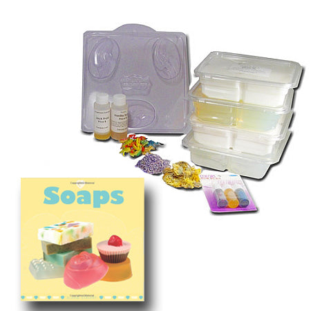 Starter Kit, Melt & Pour Soap Making (Deluxe)