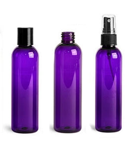 Bottle, Bullet 16oz Purple + Ribbed Lid