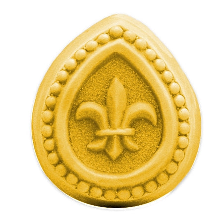 Milky Way Mold, Fleur de Lis Teardrop Guest (MW 086)