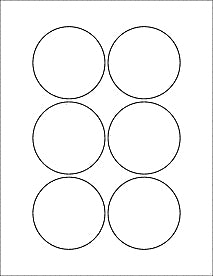 Laser Waterproof, Circle 2.875" 5525LP