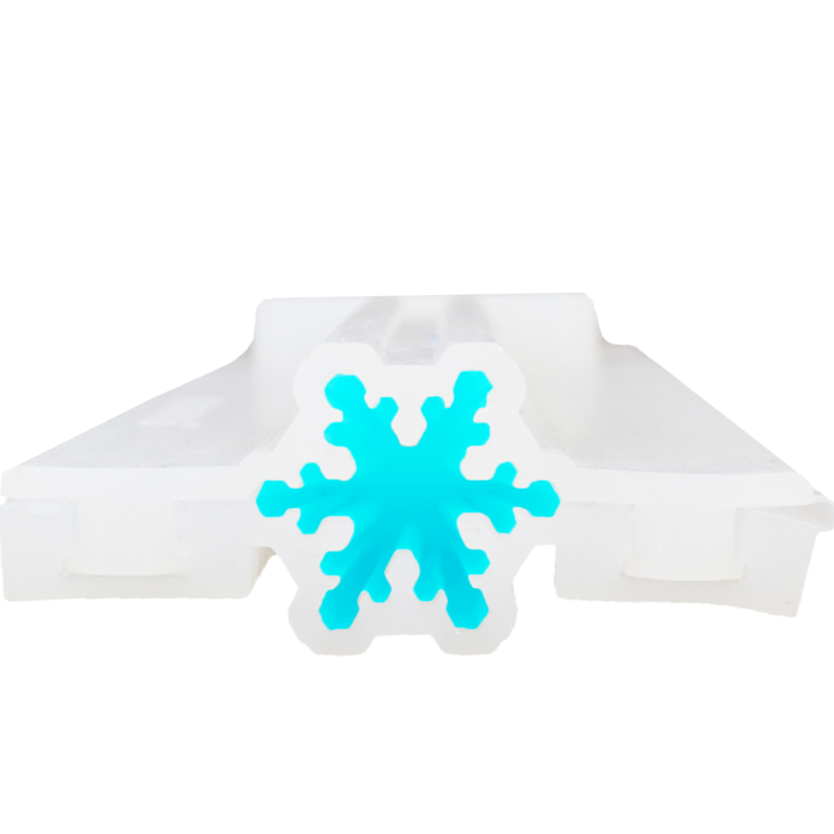 Silicone Soap Mold, Column Snowflake Small (2032)