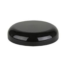 Cap 58-400 Dome Black (fits 4oz Deep/ 2oz DW)