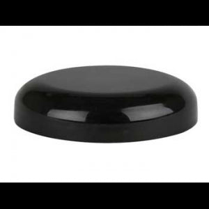 Cap 89-400 Dome Black (fits 8oz)  