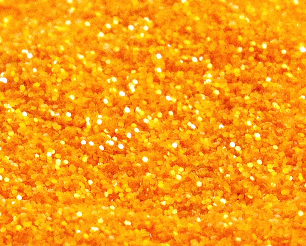 Cosmetic Glitter, Marigold Yellow