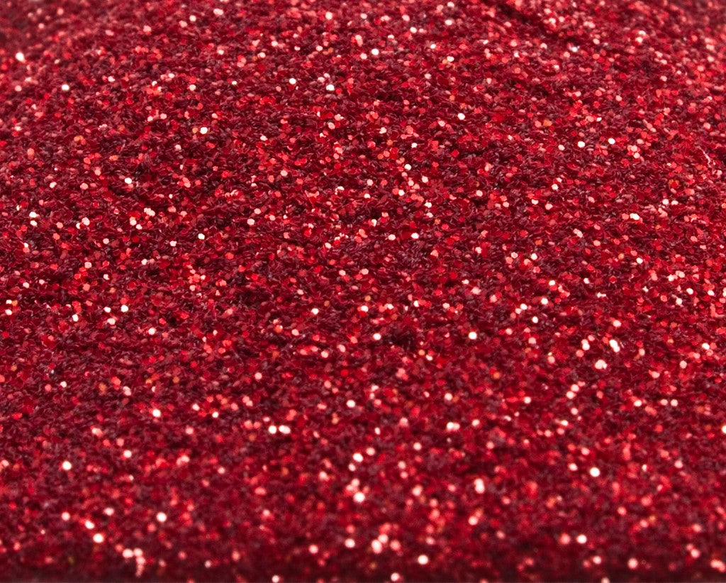 Cosmetic Glitter, Ruby Red