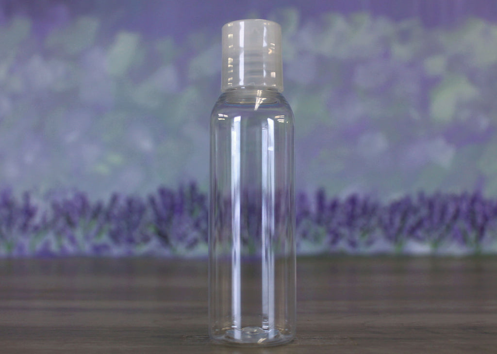 Bottle, Bullet 1oz Clear + Disc Natural (20/410)