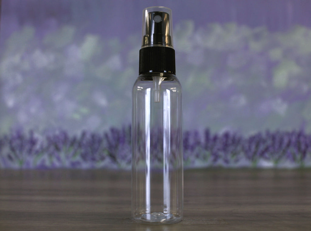 Bottle, Bullet 1oz Clear + Mister Black (20/410)