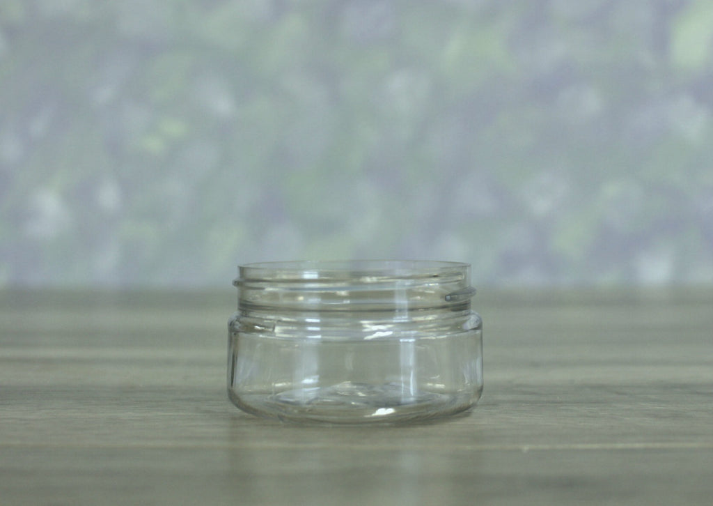 Jar, PET Clear, 2oz + No Lid