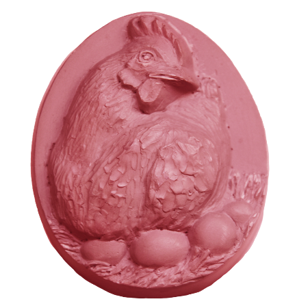 Milky Way Mold, Hen & Eggs (MW243)