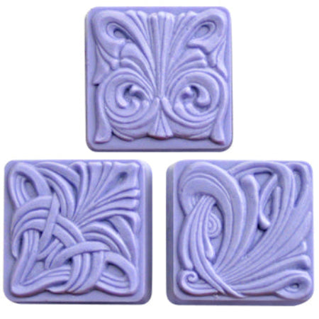 Milky Way Mold, Art Nouveau Tiles (MW 055)