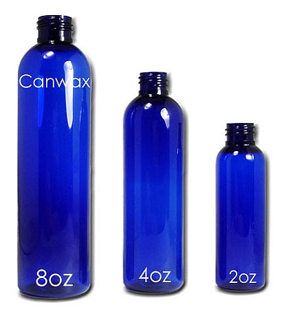 Bottle, Bullet 8oz Blue + Mister Natural Cap (24/410)