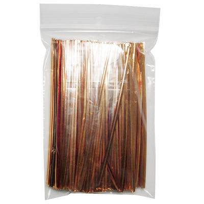 Twist Ties 5" Gold, 500 pcs