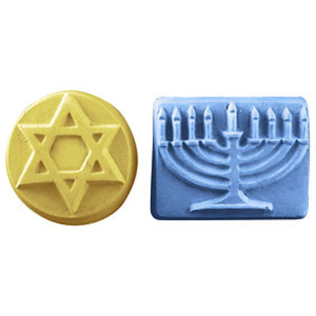 Milky Way Mold, 5 Hanukkah (MW 347)