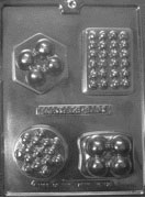 Soap Mold, Massage Bar (M170)