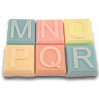 Milky Way Mold, Alphabet Block - M to R (MW 531)