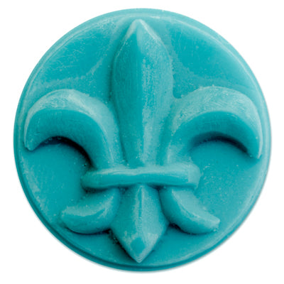 Milky Way Mold, Fleur de Lis Small Round (MW 155)