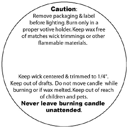 Warning Labels, Votives